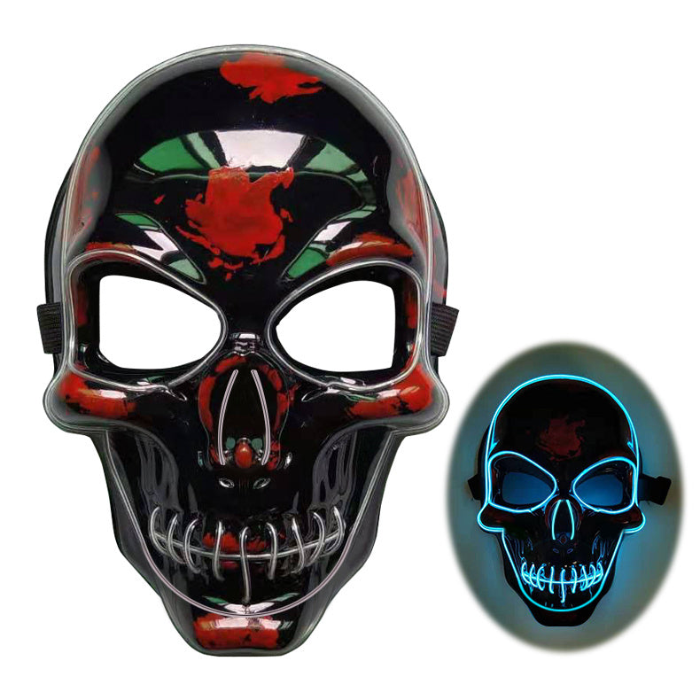 Halloween Skeleton Mask LED