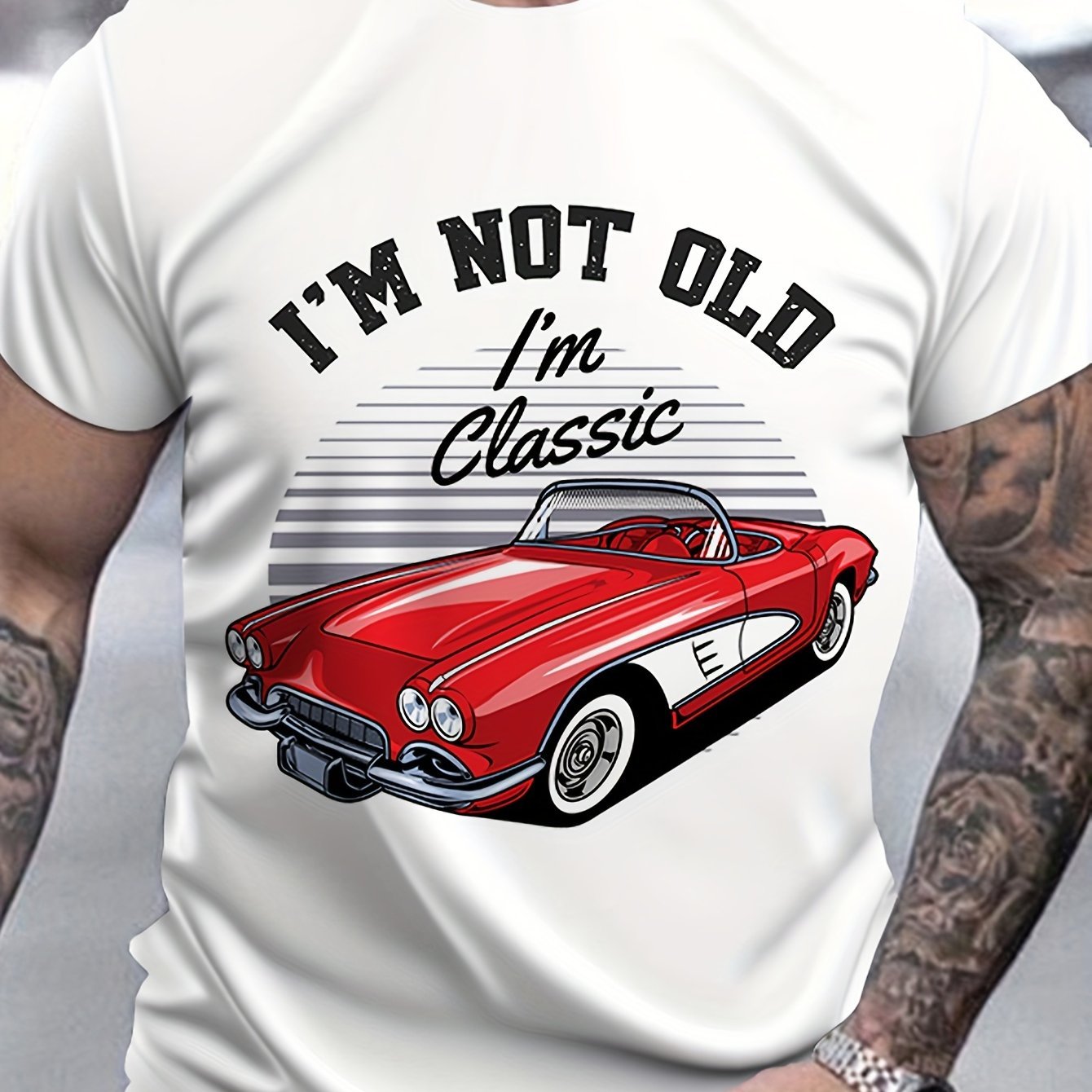 I’m Not Old Custom Printed T-Shirt