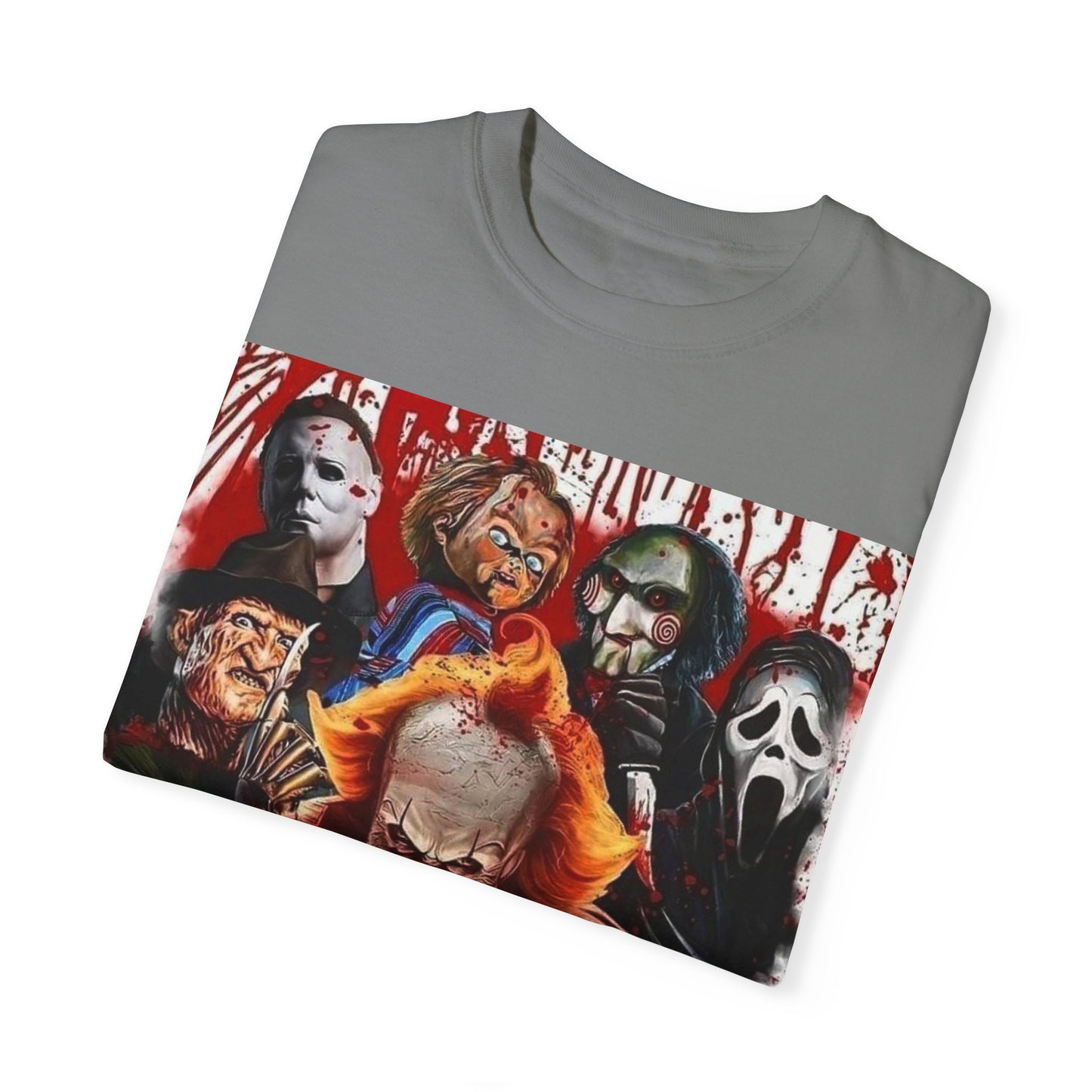 Horror Classics Premium Custom Dyed & Printed T-Shirt
