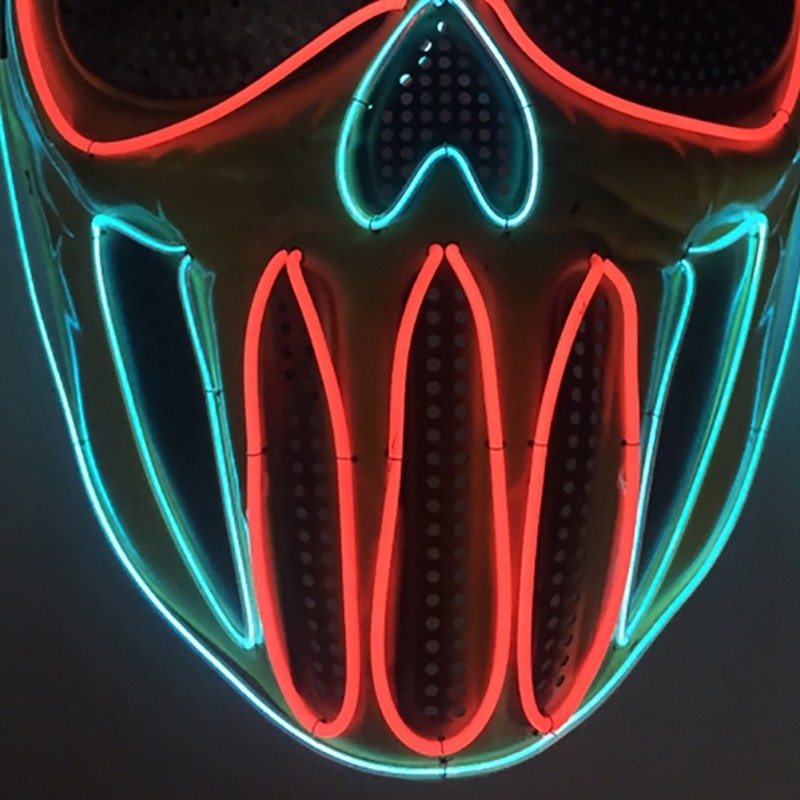 LED Halloween Mask
