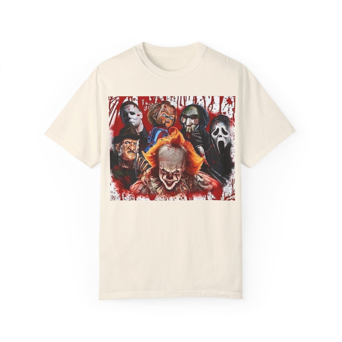 Horror Classics Premium Custom Dyed & Printed T-Shirt
