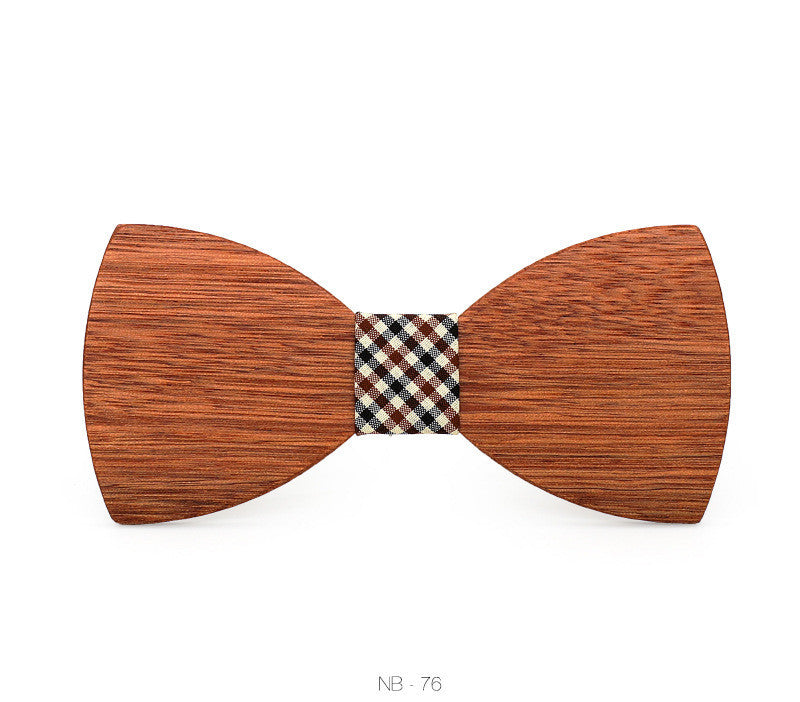 Men's Wood Bow Tie
