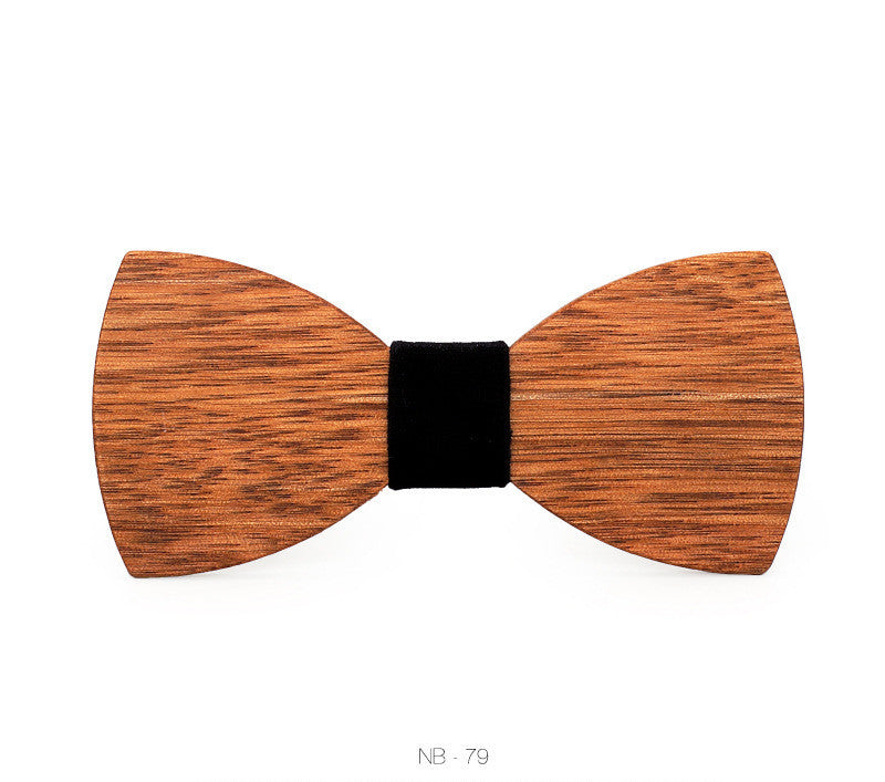 Men's Wood Bow Tie