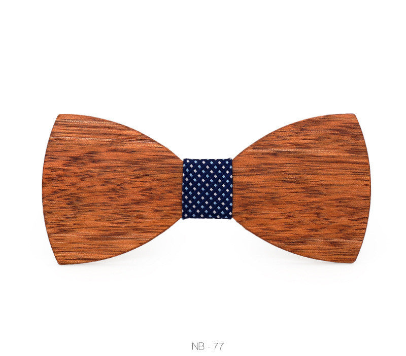 Men's Wood Bow Tie