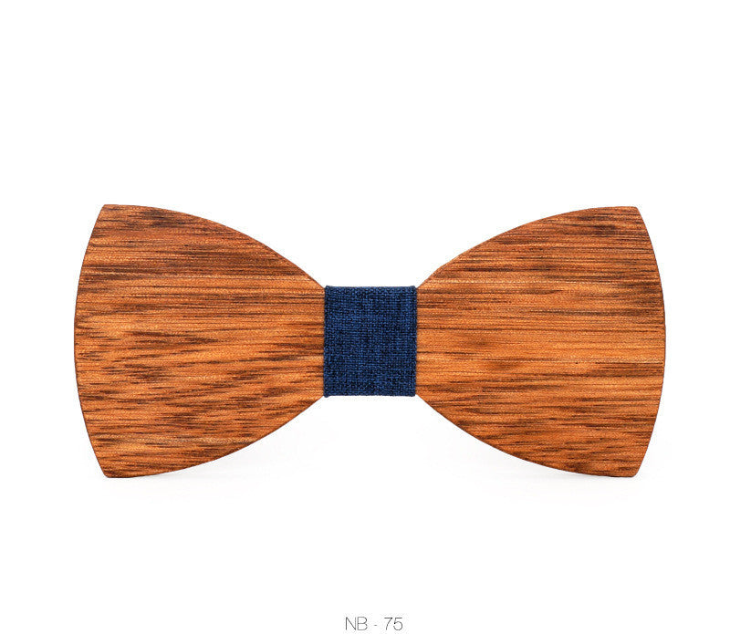 Men's Wood Bow Tie