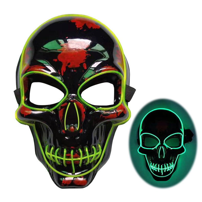 Halloween Skeleton Mask LED