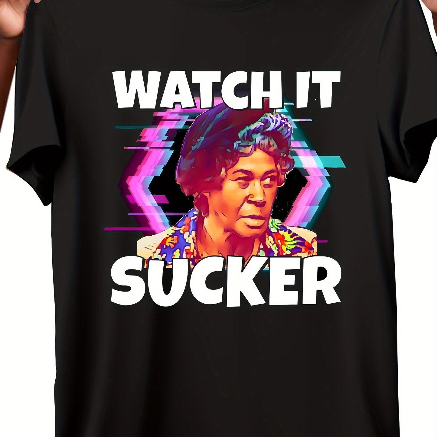 Watch It Sucker Custom Printed T-shirt
