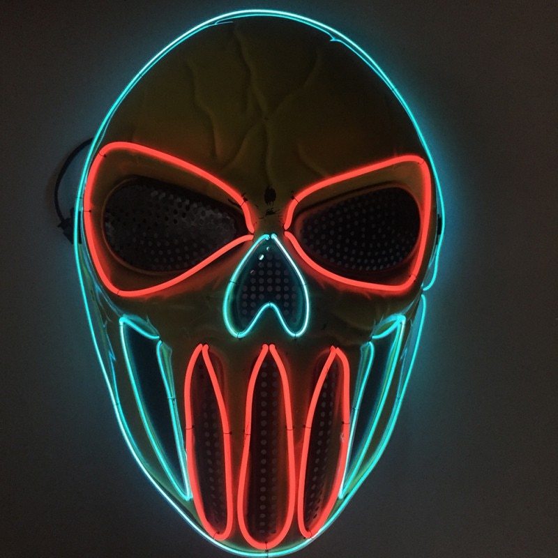 LED Halloween Mask