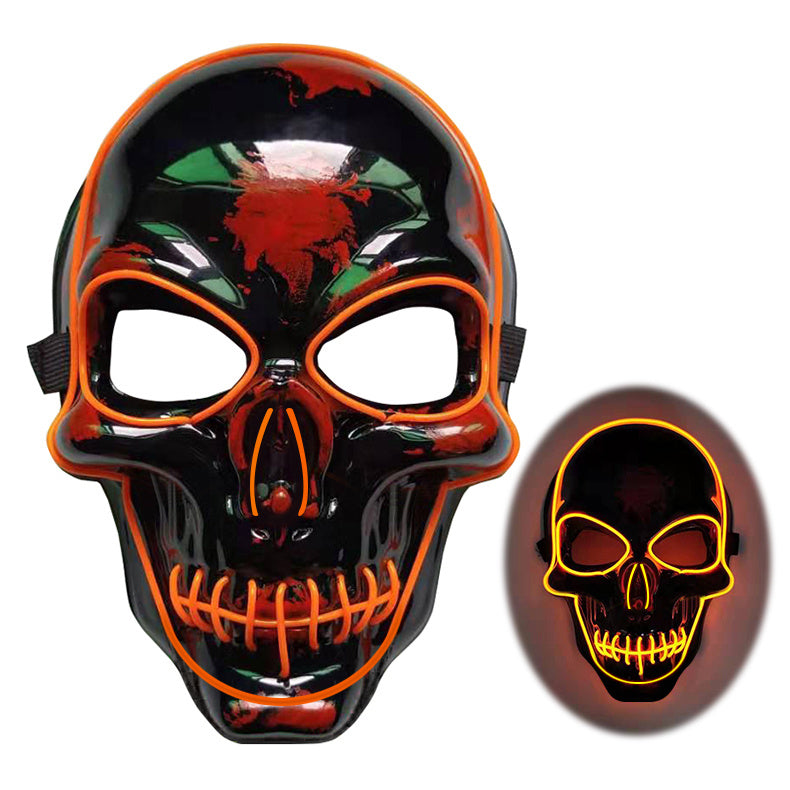 Halloween Skeleton Mask LED