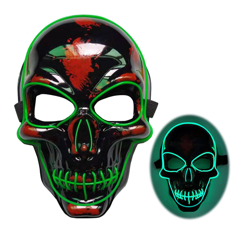 Halloween Skeleton Mask LED