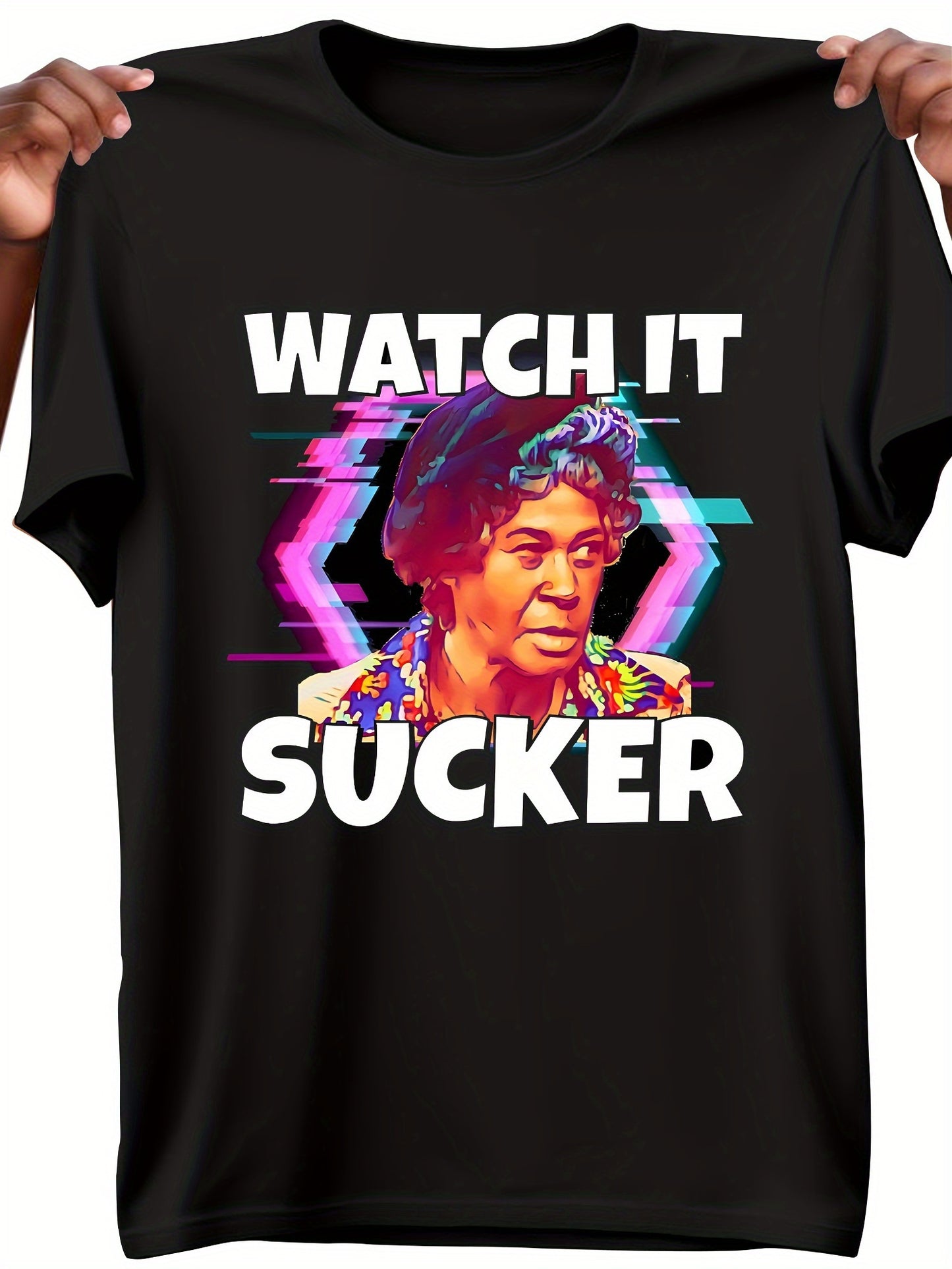 Watch It Sucker Custom Printed T-shirt