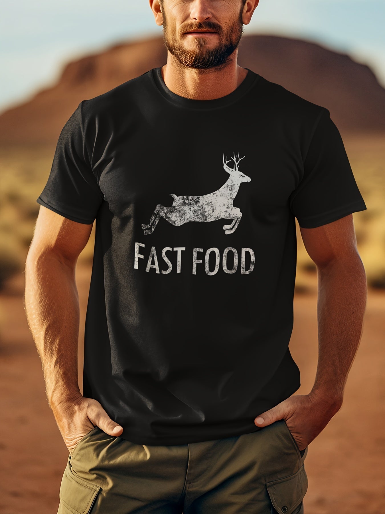 Fast Food Custom Printed T-shirt