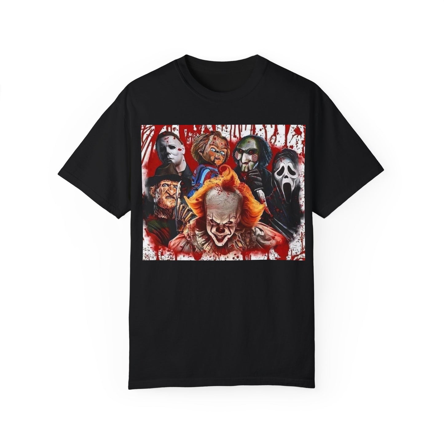 Horror Classics Premium Custom Dyed & Printed T-Shirt