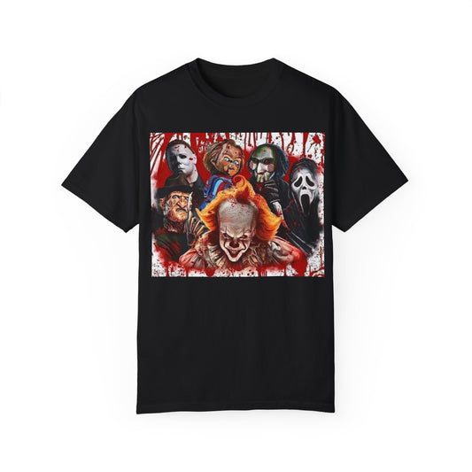 Horror Classics Premium Custom Dyed & Printed T-Shirt