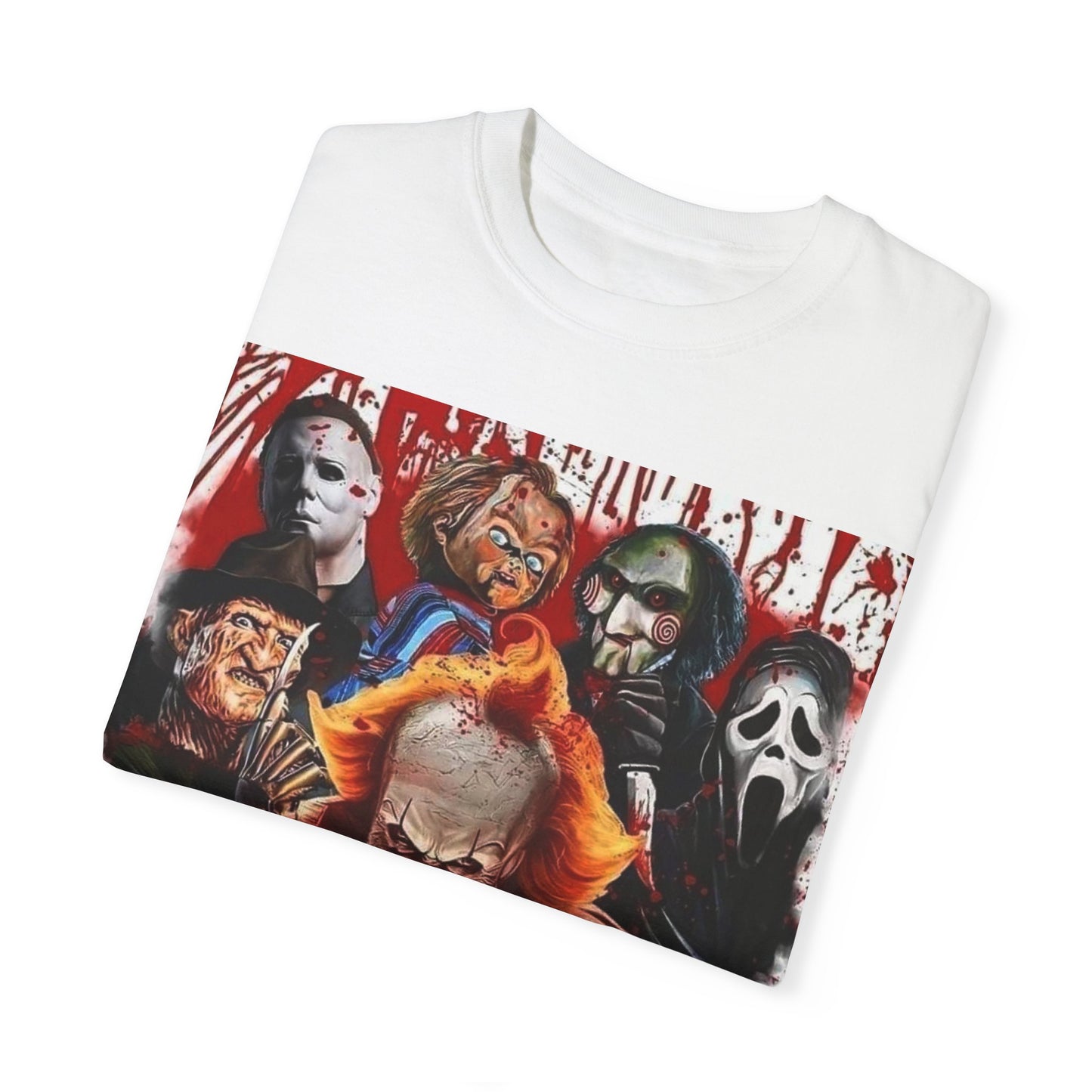 Horror Classics Premium Custom Dyed & Printed T-Shirt