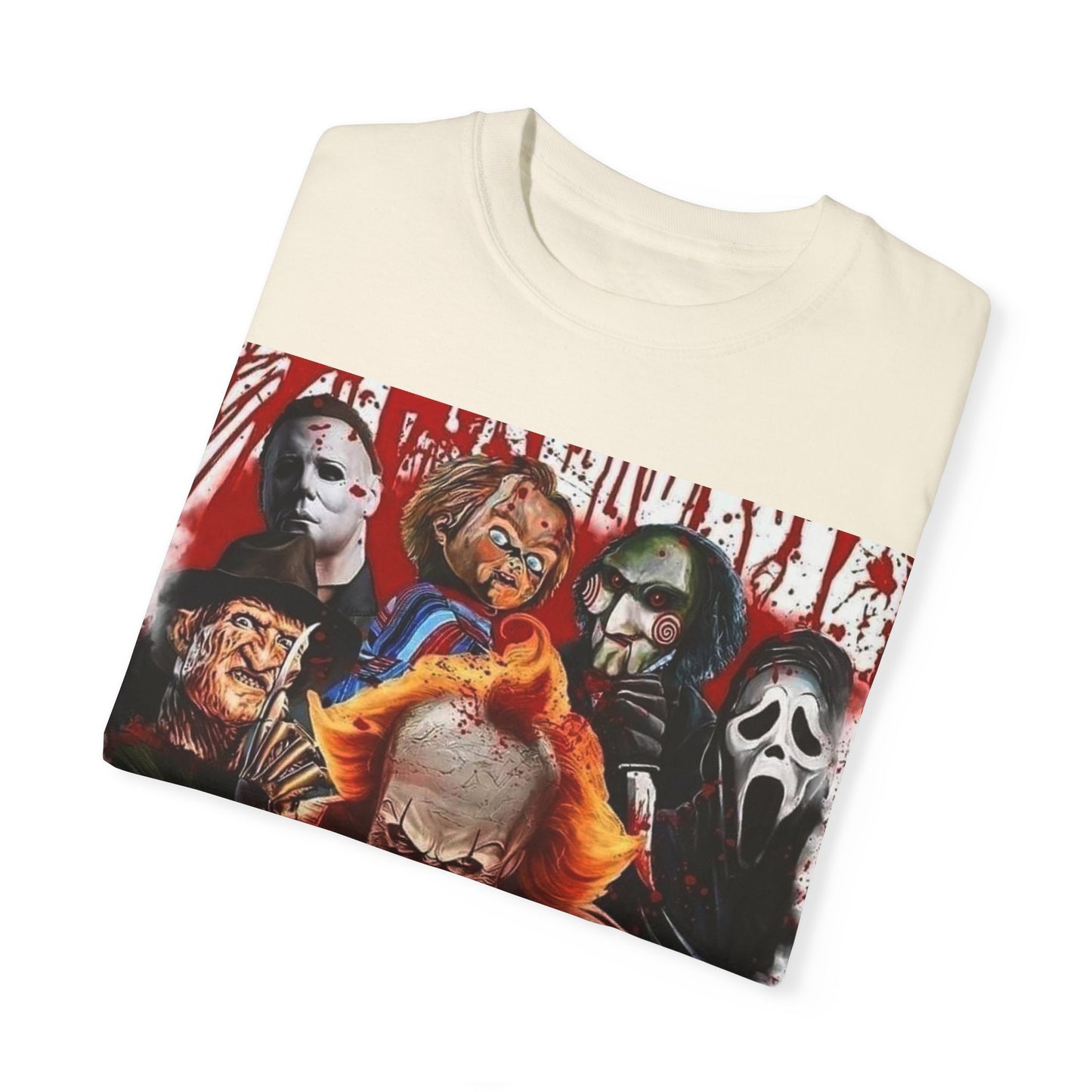 Horror Classics Premium Custom Dyed & Printed T-Shirt
