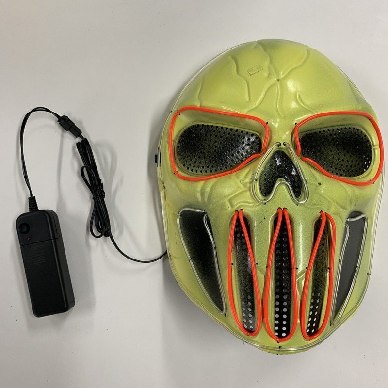 LED Halloween Mask