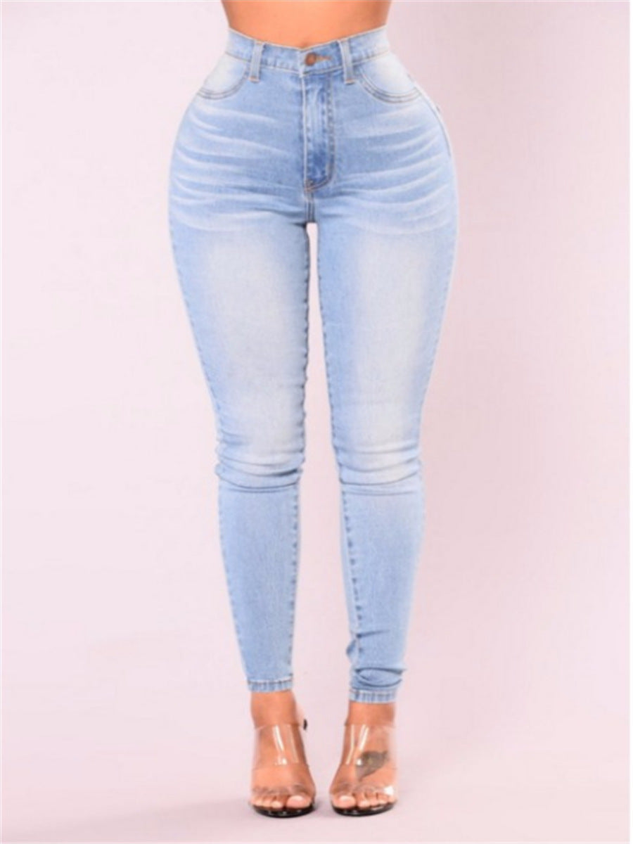 Slim Fit women's blue jeans