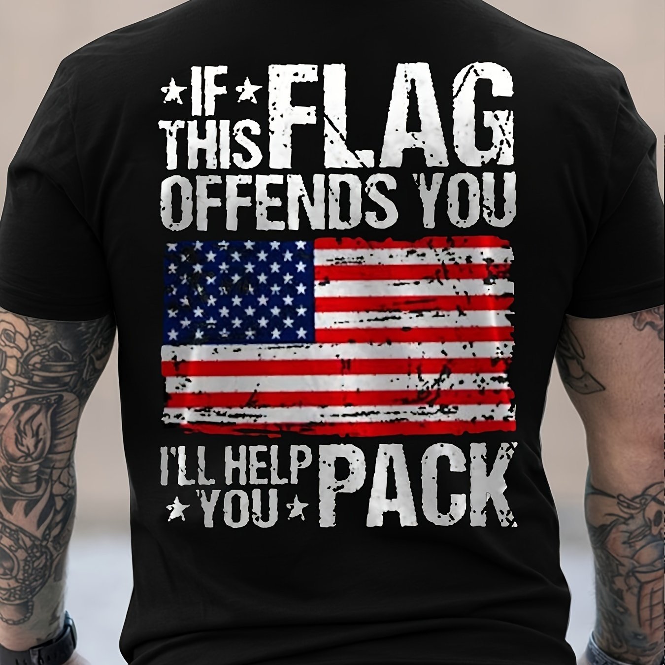 Pack Up Custom Printed T-Shirt