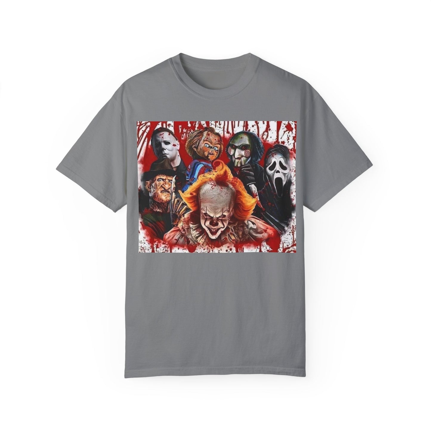 Horror Classics Premium Custom Dyed & Printed T-Shirt