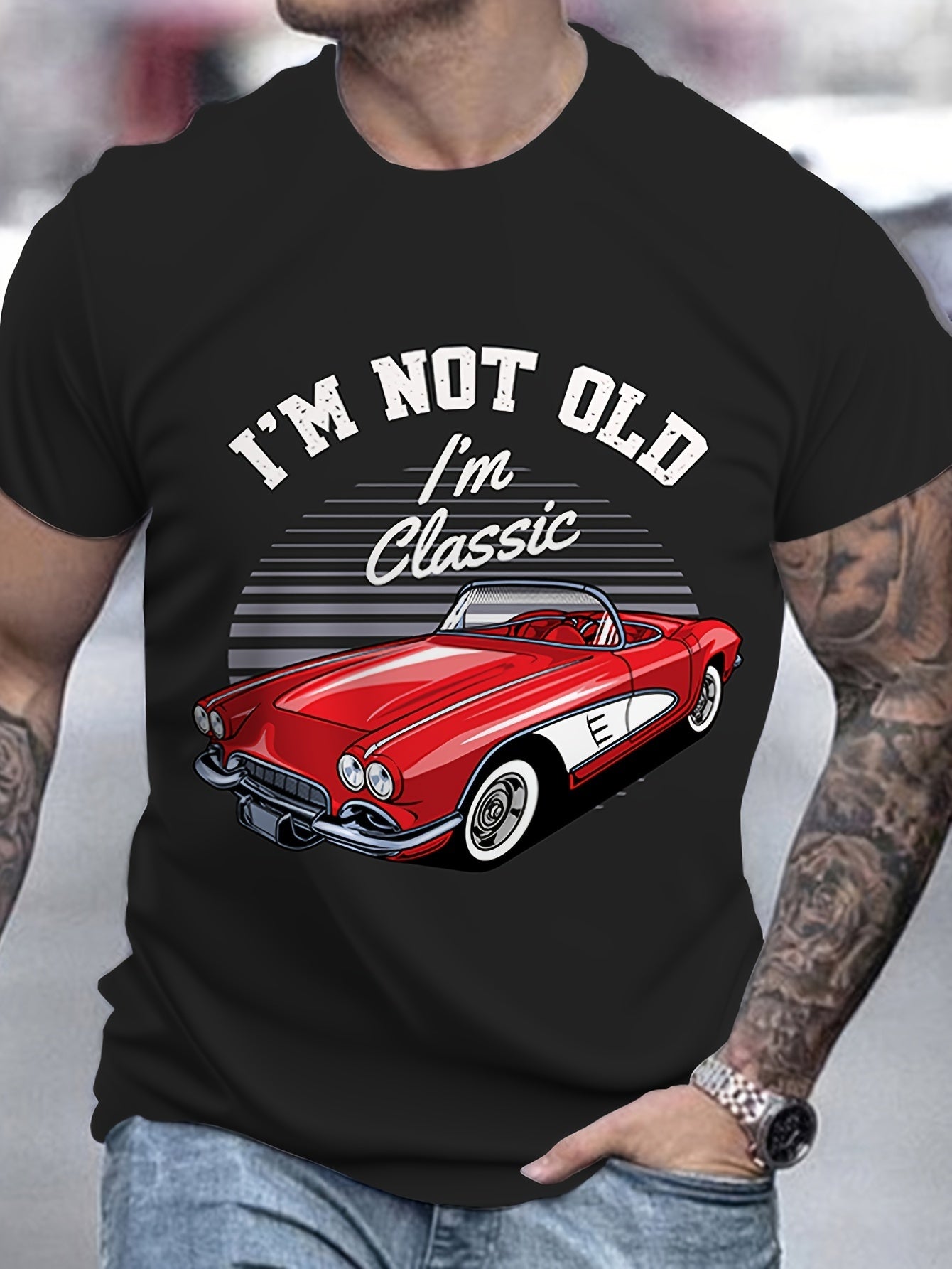 I’m Not Old Custom Printed T-Shirt