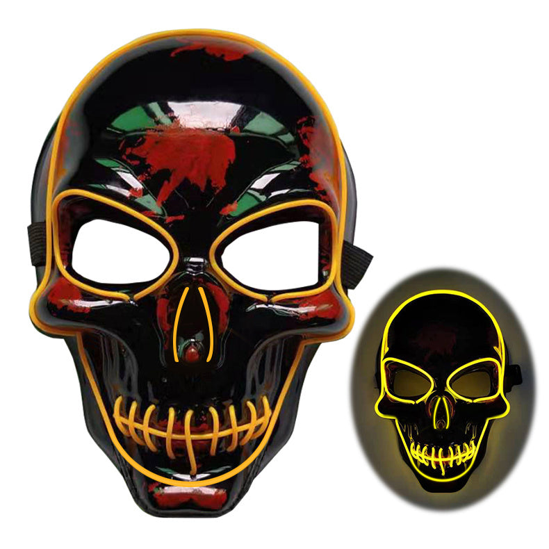 Halloween Skeleton Mask LED
