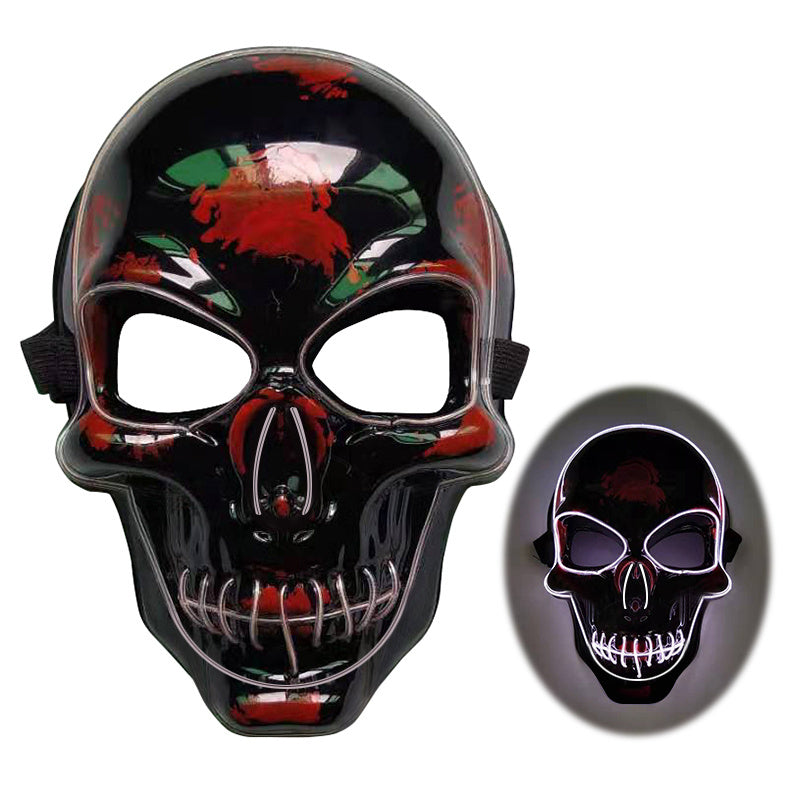 Halloween Skeleton Mask LED