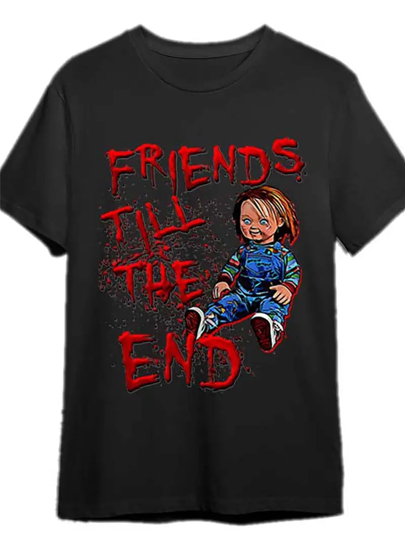 Friends Till The End Custom Printed T-shirt