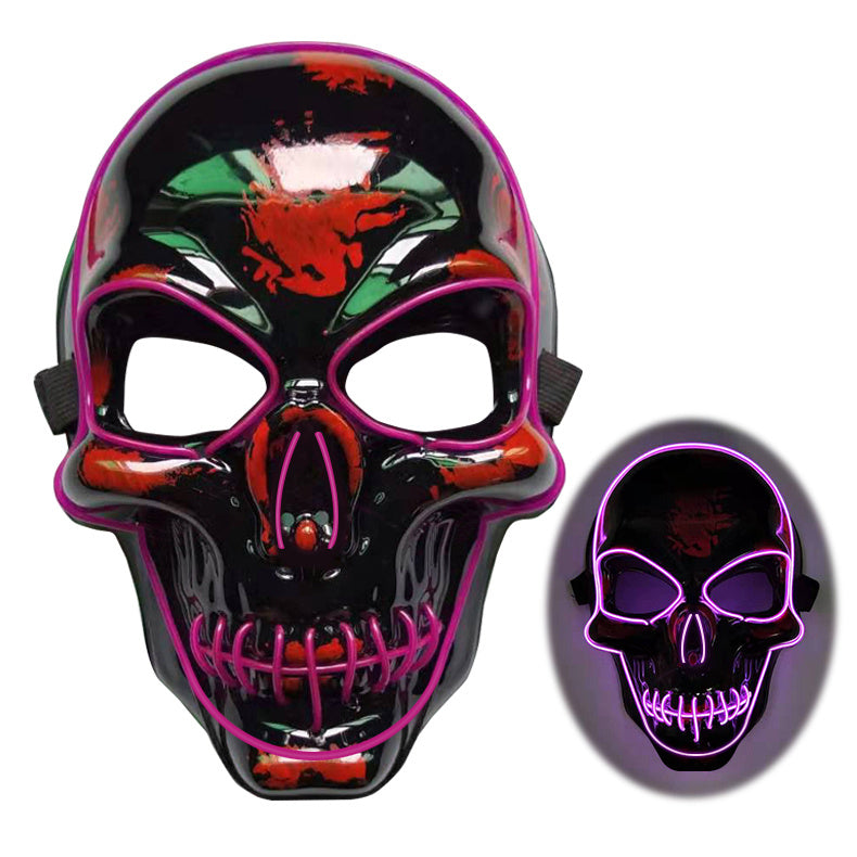 Halloween Skeleton Mask LED