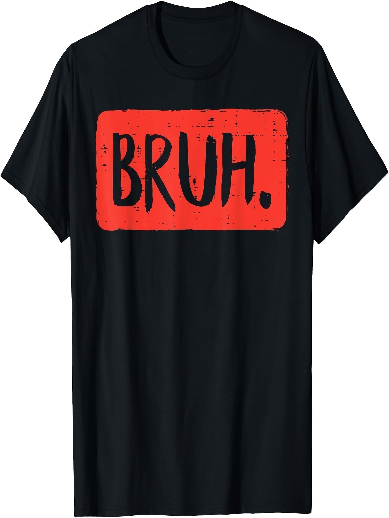 Bruh custom print T-shirt