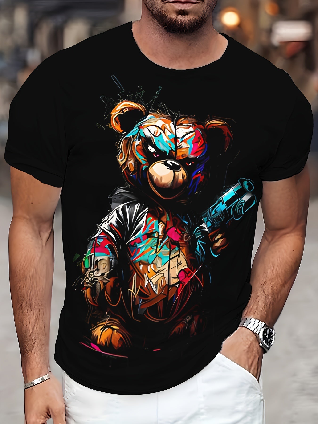 Men's Custom Printed T-Shirt
