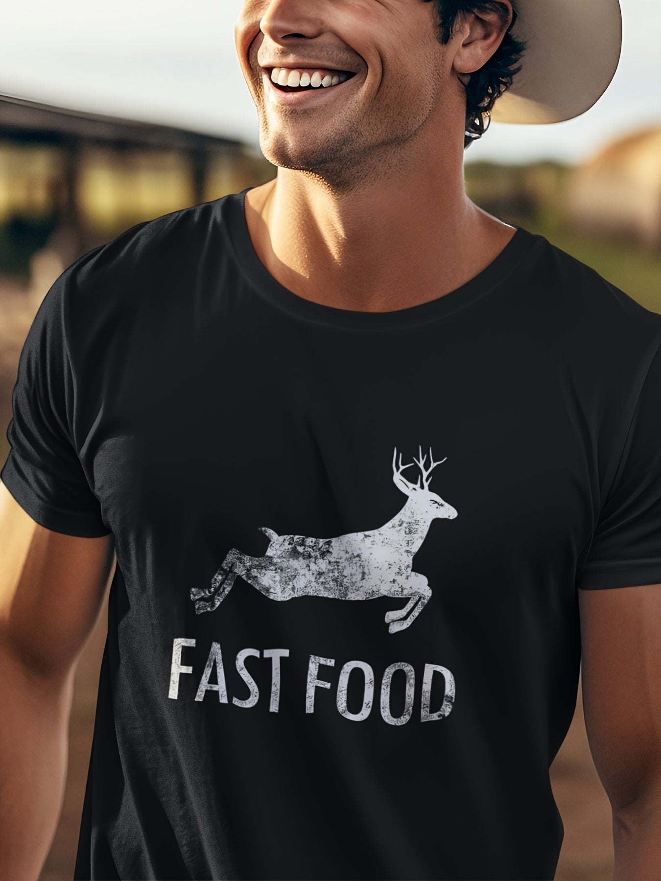 Fast Food Custom Printed T-shirt
