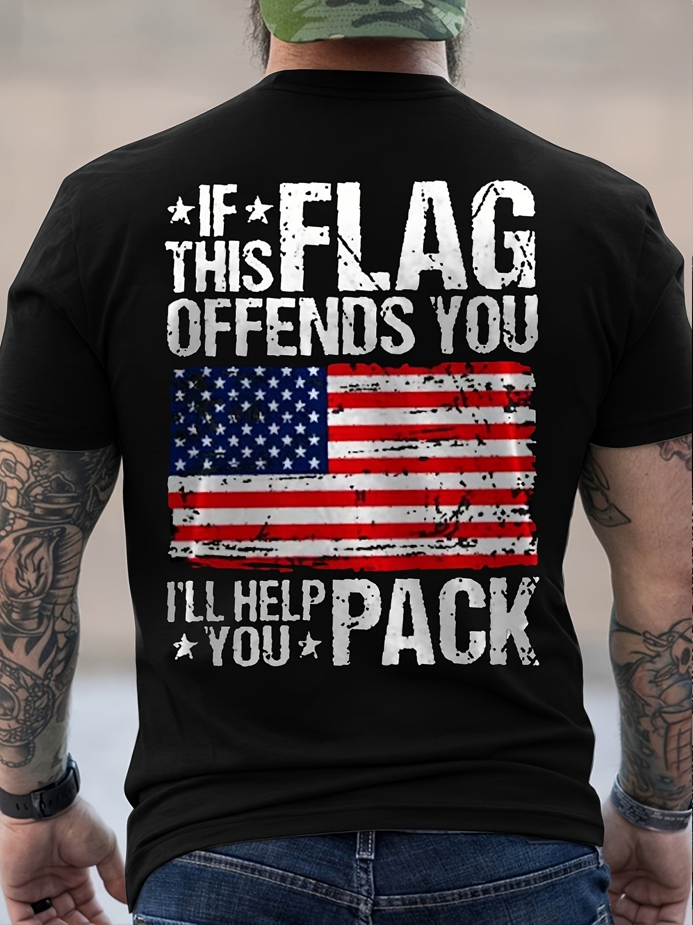Pack Up Custom Printed T-Shirt