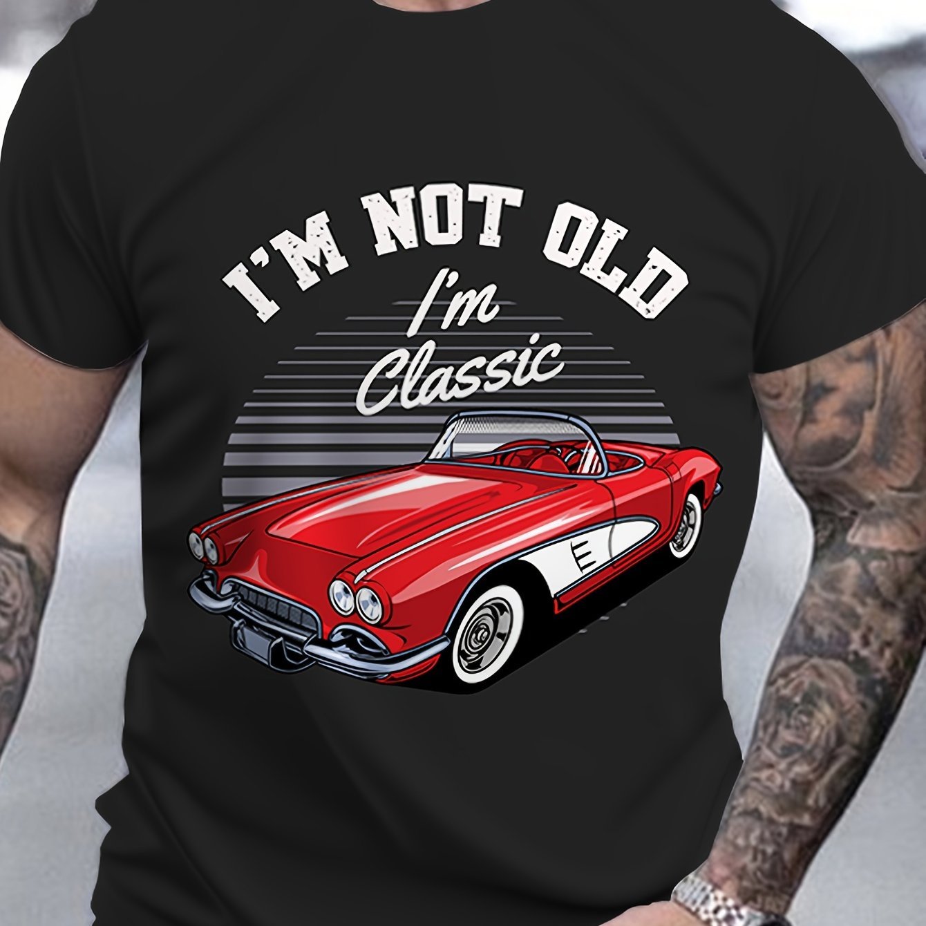 I’m Not Old Custom Printed T-Shirt