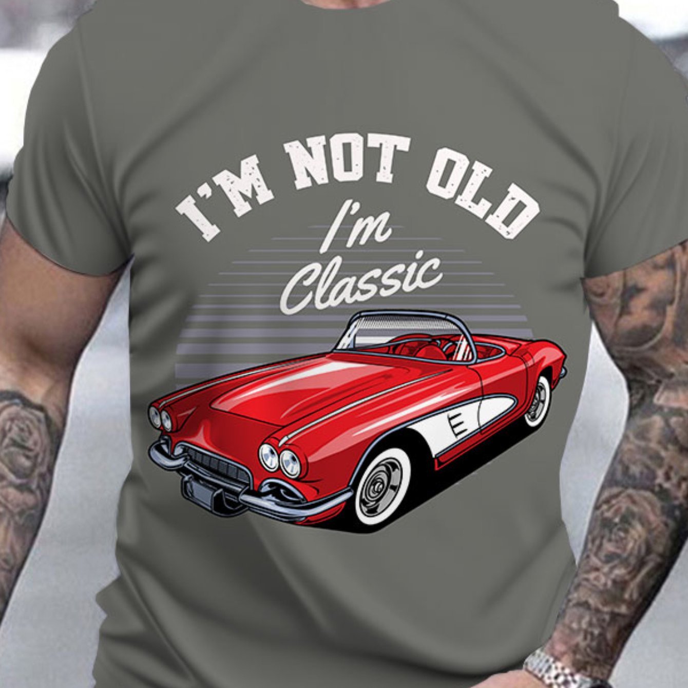 I’m Not Old Custom Printed T-Shirt