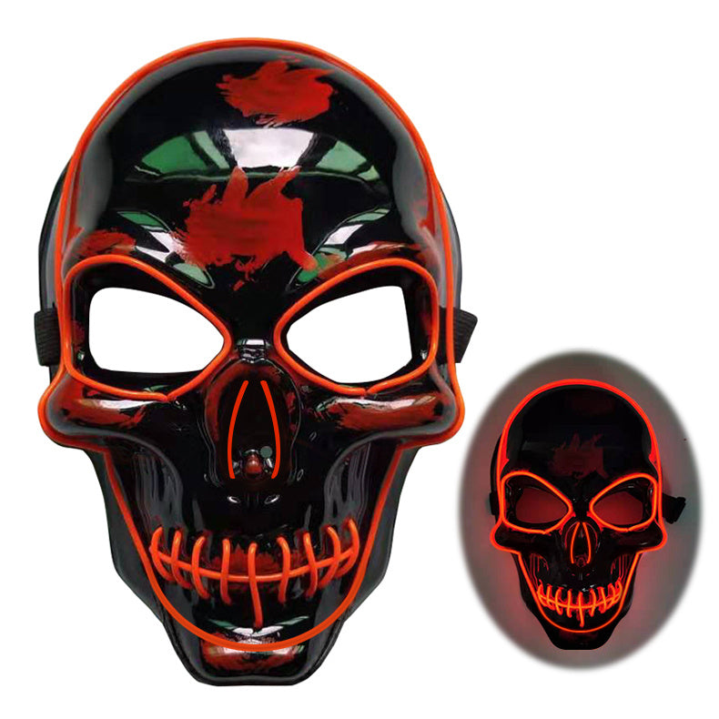 Halloween Skeleton Mask LED