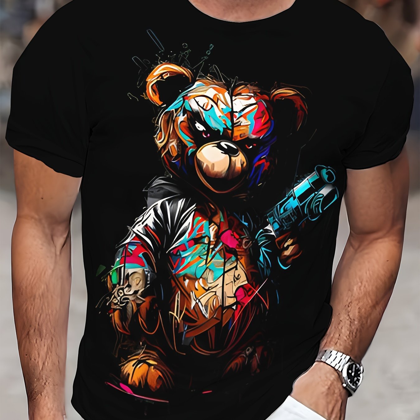 Men's Custom Printed T-Shirt