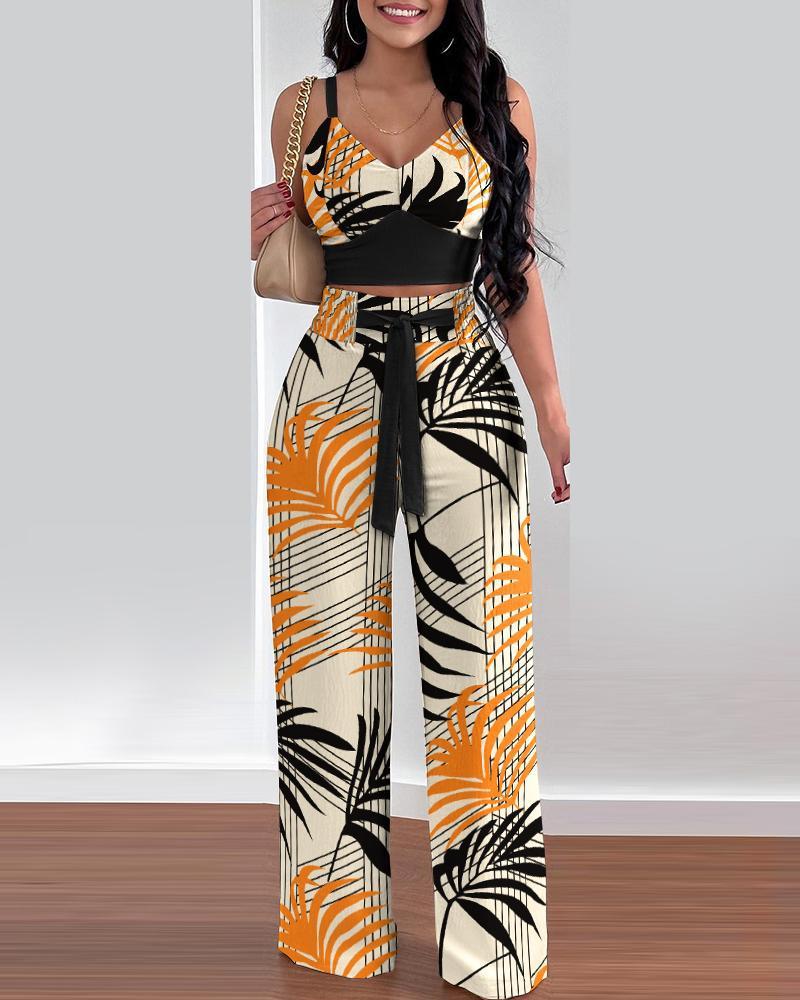 Women's Two-piece Pants Set