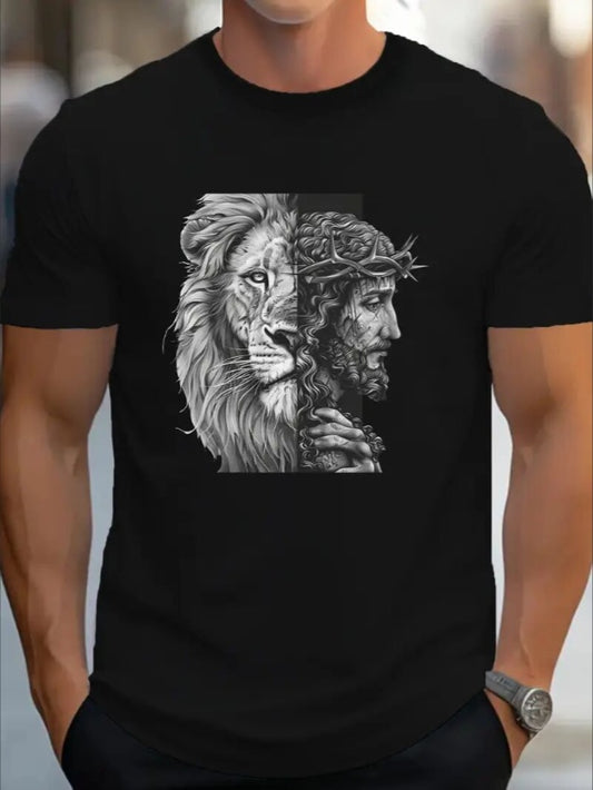 Lion Of Judah Custom Printed T-Shirt