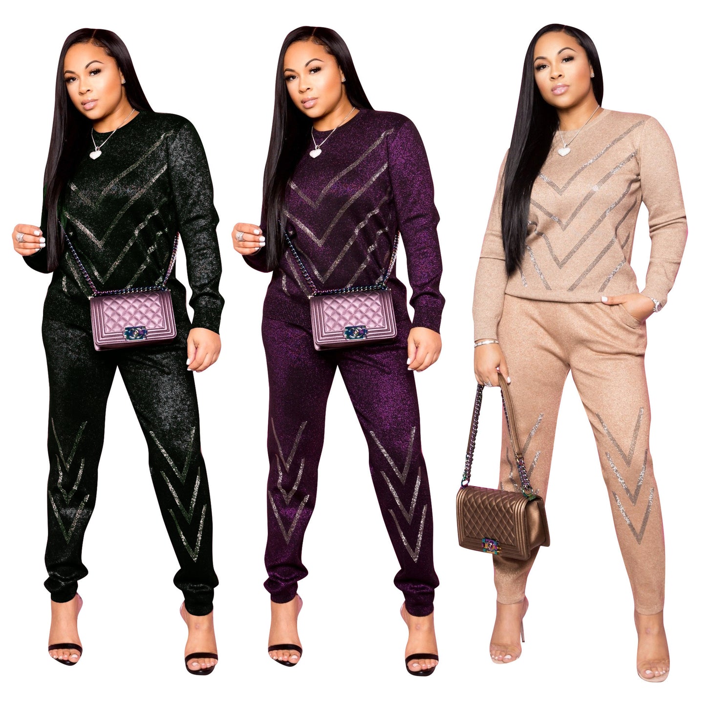 Women's Casual Long-sleeve 2 Piece Set