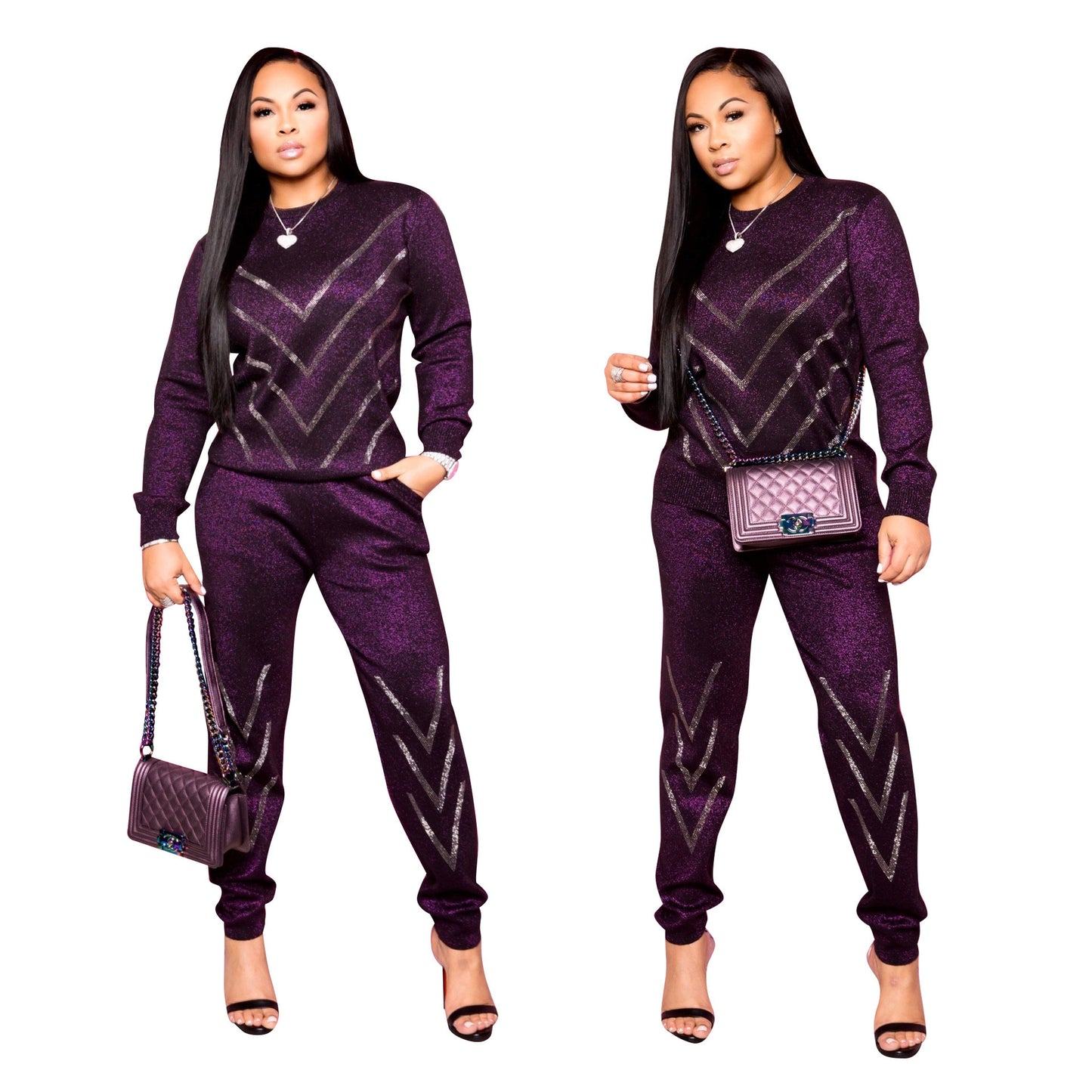 Women's Casual Long-sleeve 2 Piece Set