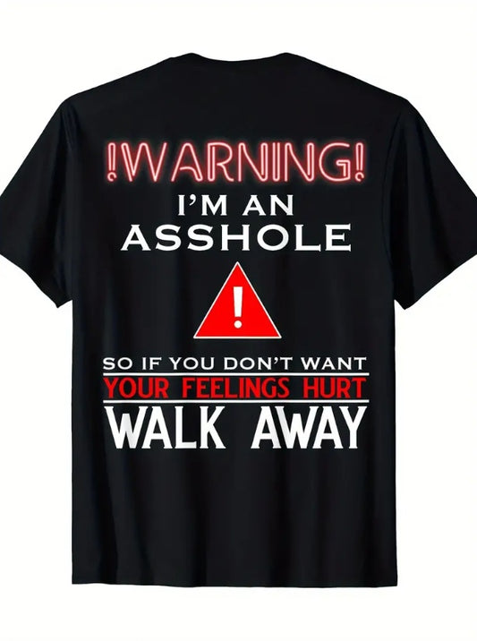 Walk Away Custom Printed T-shirt