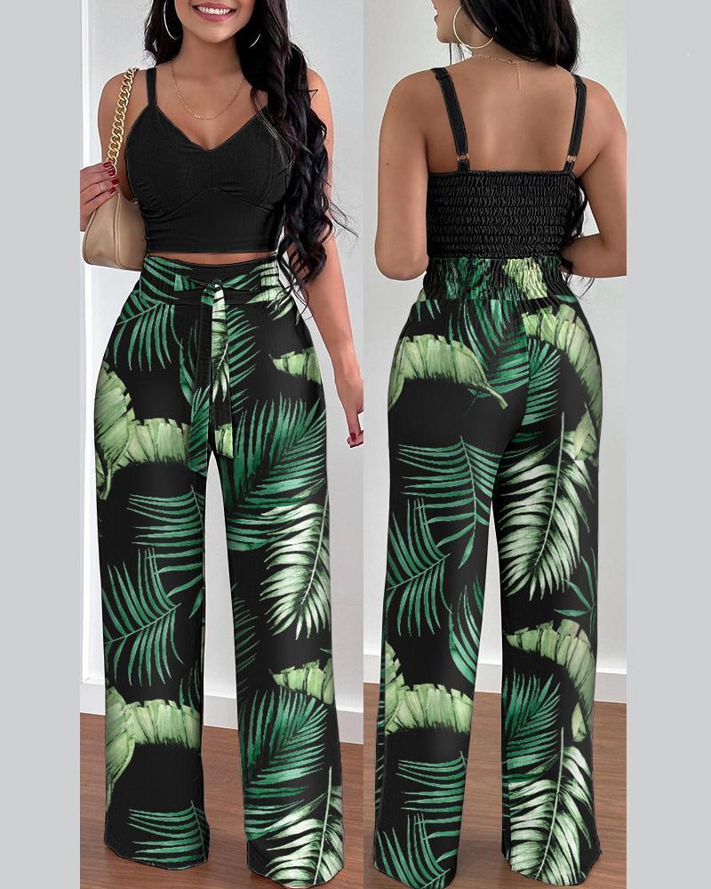 Women's Two-piece Pants Set