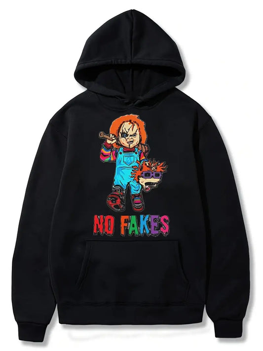 No Fakes Women's Custom Printed Hoodie