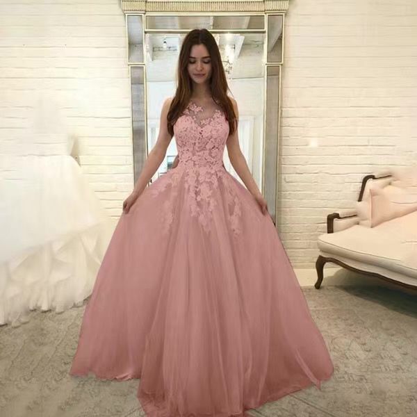 Women’s Sleevless Flowers Lace Dress