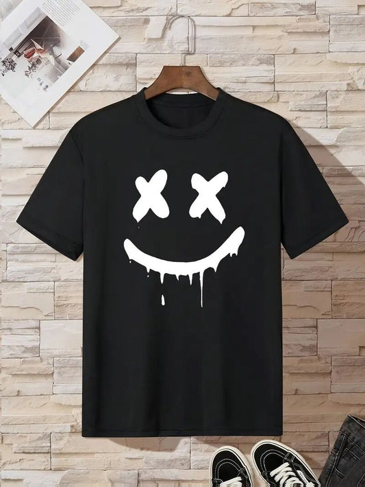 Men's Custom Printed Short-sleeved T-shirt