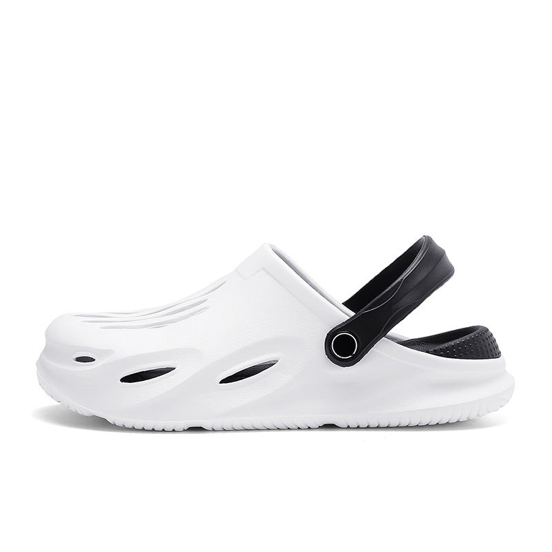 Soft soled indoor outdoor slippers