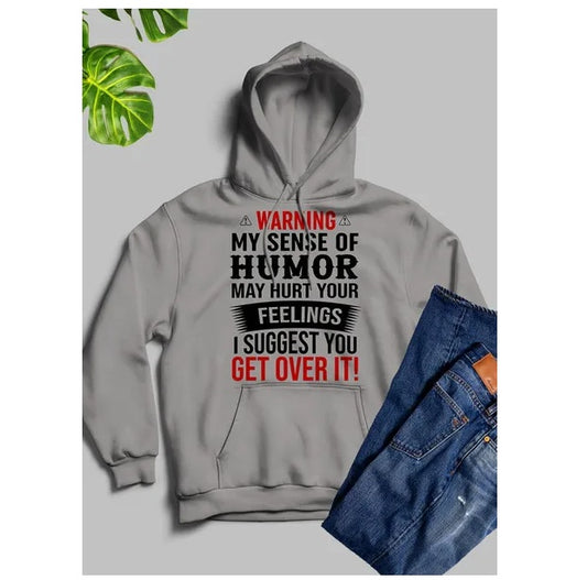 Warning My Sense Of Humor May Hurt Your Feelings Custom Premium Hoodie