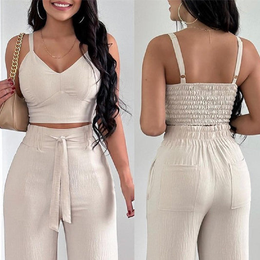 Women's Two-piece Pants Set