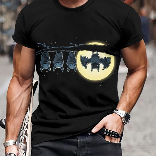 3D Hanging Bats Custom Printed T-shirt